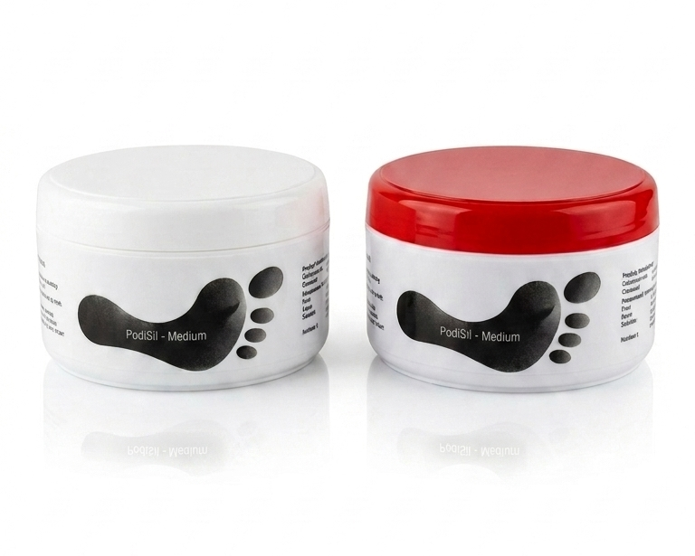 PodiSil 2P - Medium - Two-Component Silicone - A+B - Shore A 10-12
