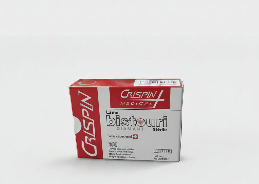 Lame bisturi monouso CRISPIN conf. 100 pz